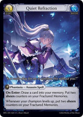 Quiet Refraction (Curio Foil) - 024 - Super Rare - Supporter Pack 4