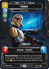 Enoch - Solemn Servant - 1 - Rare - Ashes of the Empire - Weekly Play Promos