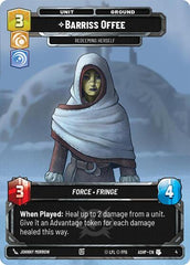 Barriss Offee - 4 - Uncommon - Ashes of the Empire - Weekly Play Promos