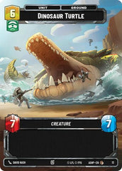 Dinosaur Turtle - 13 - Common - Ashes of the Empire - Weekly Play Promos