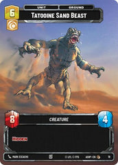 Tatooine Sand Beast - 19 - Common - Ashes of the Empire - Weekly Play Promos