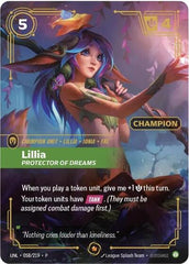 Lillia, Protector of Dreams (Champion) - 058/219 - Promo - Riftbound Organized Play Promotional Cards