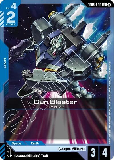 Gun Blaster - GD05-009 - UNCOMMON - Freedom Ascension