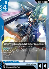 Calamity Gundam & Raider Gundam - GD05-011 - COMMON - Freedom Ascension