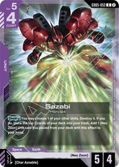 Sazabi - GD05-052 - RARE - Freedom Ascension