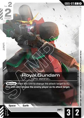 Royal Gundam - GD05-075 - COMMON - Freedom Ascension