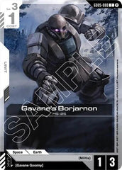 Gavane's Borjarnon - GD05-080 - COMMON - Freedom Ascension