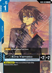 Kira Yamato - GD05-081 - RARE - Freedom Ascension