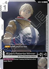 Quatre Raberba Winner - GD05-100 - UNCOMMON - Freedom Ascension