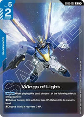 Wings of Light - GD05-102 - RARE - Freedom Ascension