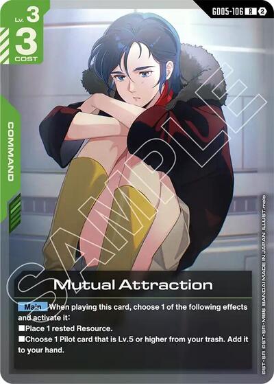 Mutual Attraction - GD05-106 - RARE - Freedom Ascension