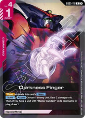 Darkness Finger - GD05-110 - RARE - Freedom Ascension