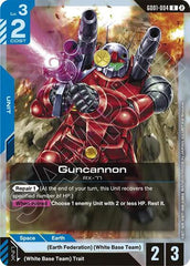 Guncannon - GD01-004 - RARE - Deck Build Box Freedom Ascension