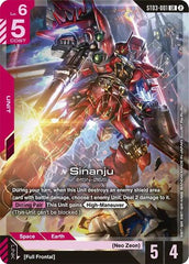 Sinanju - ST03-001 - LEGEND RARE - Deck Build Box Freedom Ascension