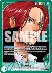 Shanks - OP17-020 - Leader (Alternate Art) - The World's Strongest Warriors