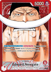 Edward.Newgate - OP17-001 - Leader (Alternate Art) - The World's Strongest Warriors