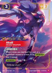 Akali, Deadly Weapon - 021a/166 - Showcase (Alternate Art) - Vendetta