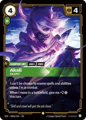 Akali, Silent - 038a/166 - Showcase (Alternate Art) - Vendetta