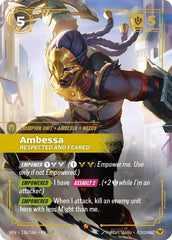 Ambessa, Respected and Feared - 136/166 - Epic - Vendetta