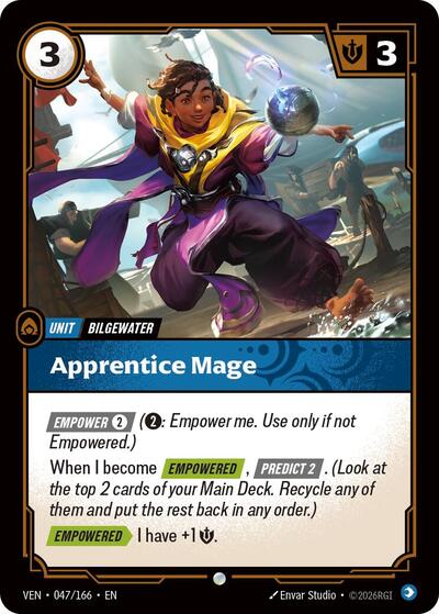 Apprentice Mage - 047/166 - Common - Vendetta