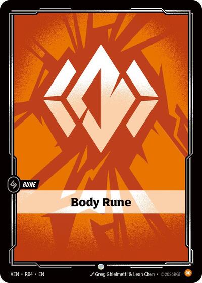 Body Rune - R04 - Common - Vendetta