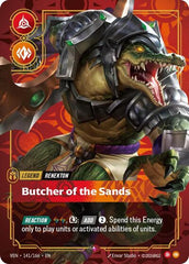 Renekton, Butcher of the Sands - 141/166 - Rare - Vendetta