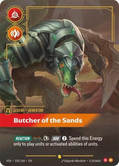 Renekton, Butcher of the Sands - 190/166 - Showcase (Overnumbered) - Vendetta