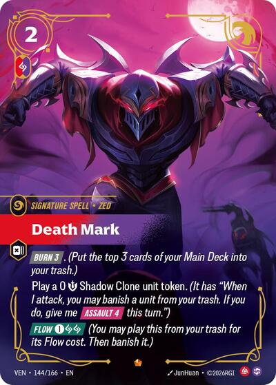 Death Mark - 144/166 - Epic - Vendetta
