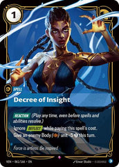 Decree of Insight - 061/166 - Rare - Vendetta