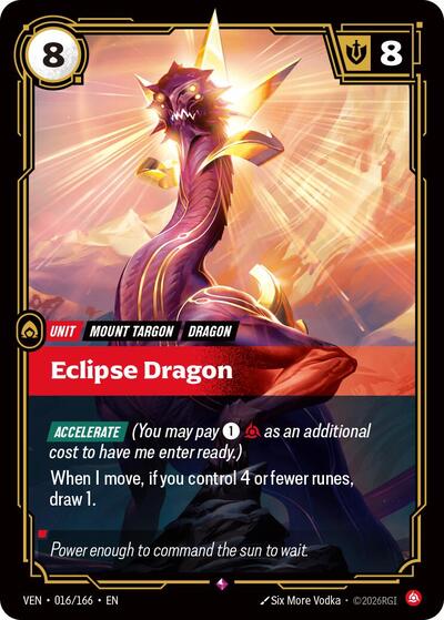 Eclipse Dragon - 016/166 - Rare - Vendetta