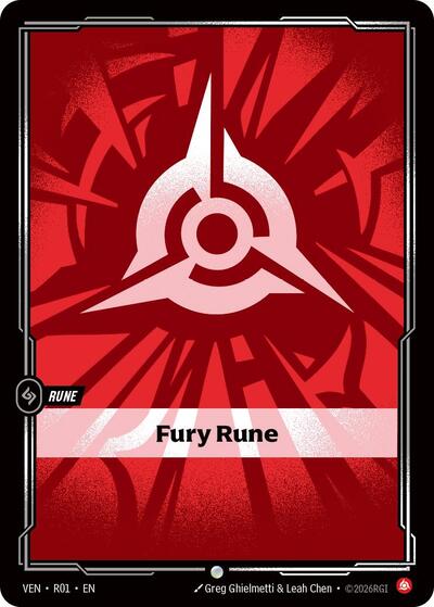 Fury Rune - R01 - Common - Vendetta