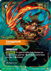 Gangplank, Naval - 181/166 - Showcase (Overnumbered) - Vendetta