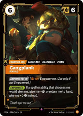 Gangplank, Naval - 086/166 - Rare - Vendetta