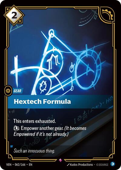 Hextech Formula - 062/166 - Rare - Vendetta