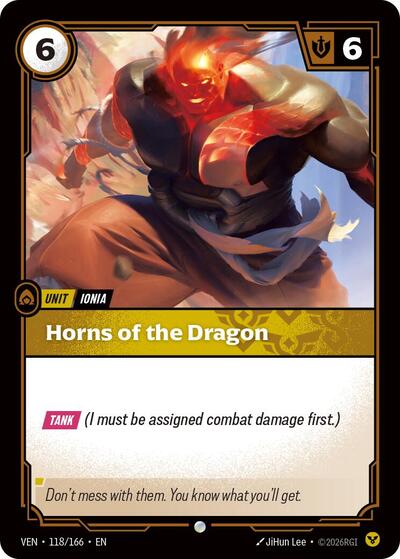 Horns of the Dragon - 118/166 - Common - Vendetta