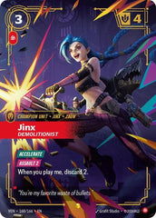 Jinx, Demolitionist - 168/166 - Showcase (Overnumbered) - Vendetta