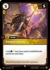Keeper of Law - 119/166 - Common - Vendetta