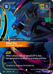 Kha'Zix, Evolving Hunter - 180/166 - Showcase (Overnumbered) - Vendetta