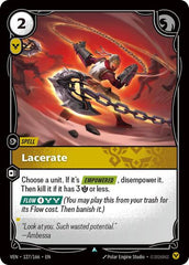 Lacerate - 127/166 - Uncommon - Vendetta
