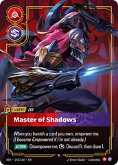 Zed, Master of Shadows - 143/166 - Rare - Vendetta