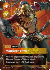 Ambessa, Matriarch of War - 153/166 - Rare - Vendetta