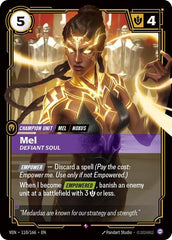 Mel, Defiant Soul - 110/166 - Rare - Vendetta