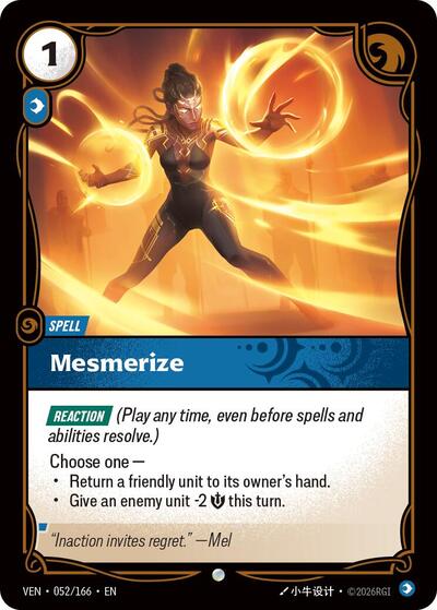 Mesmerize - 052/166 - Common - Vendetta