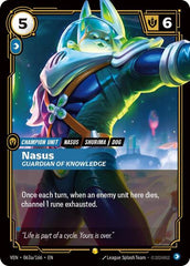 Nasus, Guardian of Knowledge - 063a/166 - Showcase (Alternate Art) - Vendetta