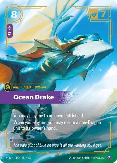 Ocean Drake - 115/166 - Epic - Vendetta