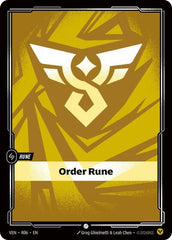 Order Rune - R06 - Common - Vendetta