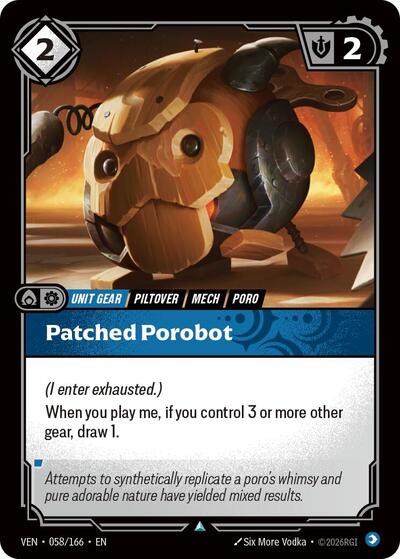 Patched Porobot - 058/166 - Uncommon - Vendetta