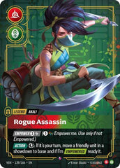 Akali, Rogue Assassin - 139/166 - Rare - Vendetta