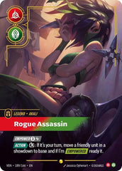 Akali, Rogue Assassin - 189/166 - Showcase (Overnumbered) - Vendetta