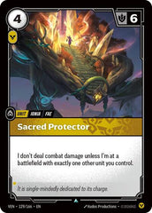 Sacred Protector - 129/166 - Uncommon - Vendetta